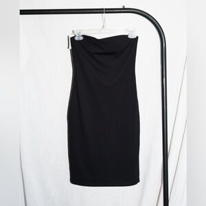 Babaton Aritzia Brand New Elegant Black Strapless Bodycon Dress